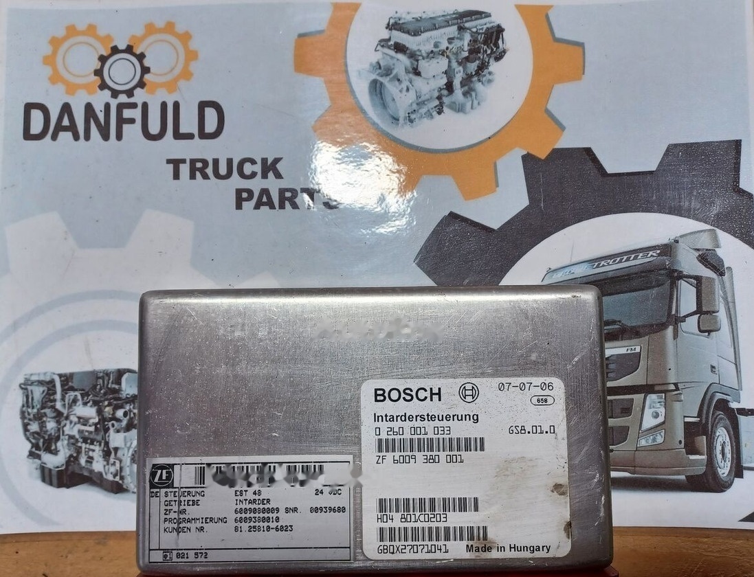 Bosch MAN truck - ECU - Teherautó: 1 kép. Bosch MAN truck - ECU - Teherautó: 1 kép.