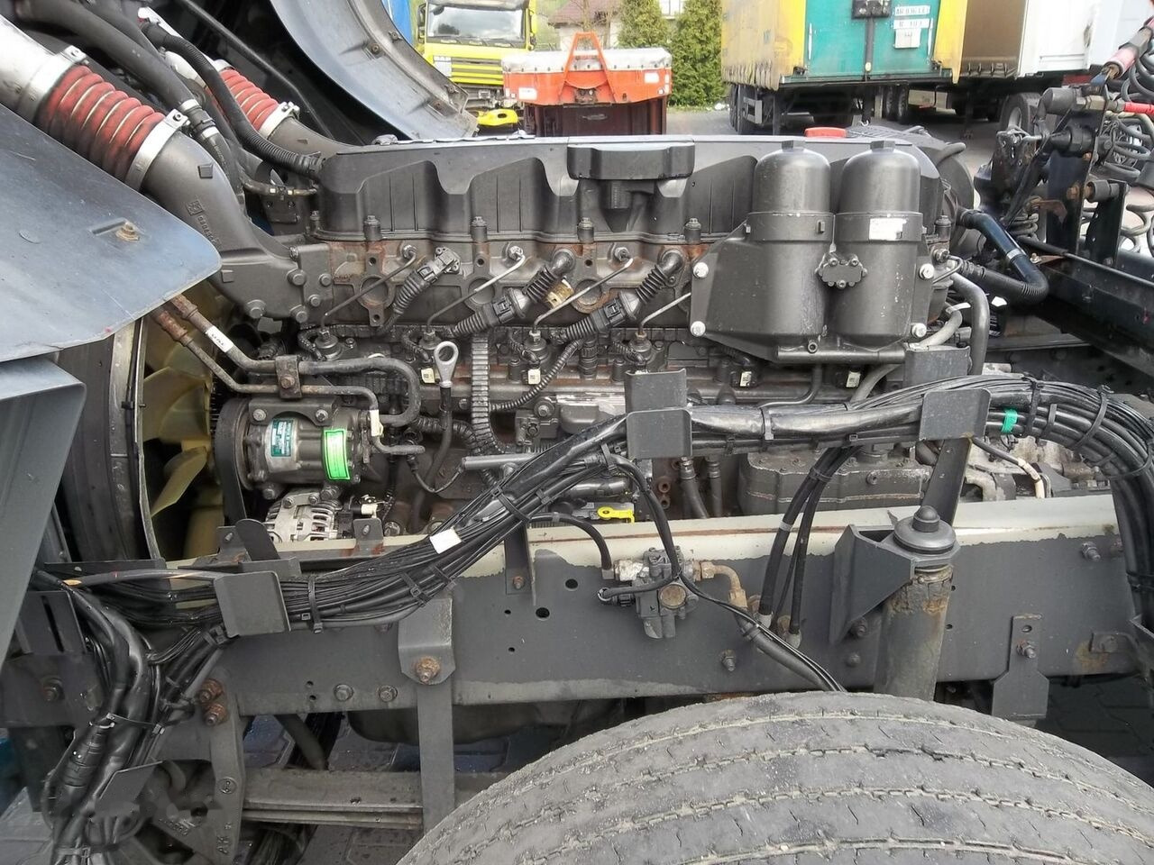 DAF mx340u1 DAF XF 105 - Motor - Teherautó: 3 kép. DAF mx340u1 DAF XF 105 - Motor - Teherautó: 3 kép.
