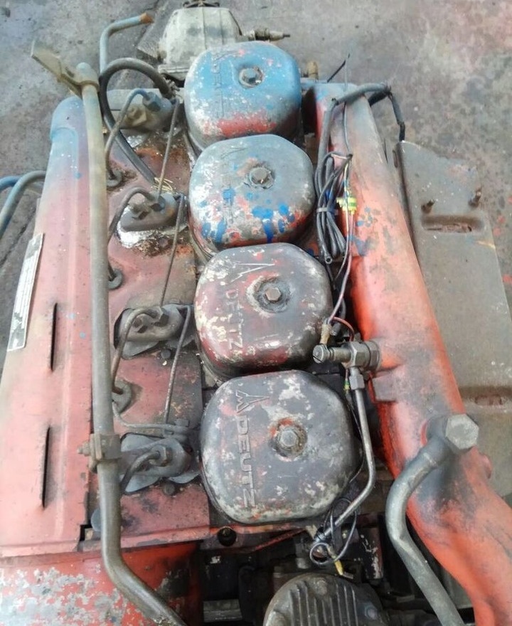 Deutz F4L913 - Motor - Teherautó: 3 kép. Deutz F4L913 - Motor - Teherautó: 3 kép.