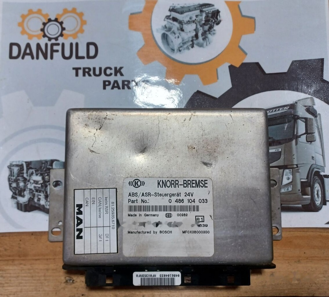 Knorr-Bremse 0486104033 MAN truck - ECU - Teherautó: 1 kép. Knorr-Bremse 0486104033 MAN truck - ECU - Teherautó: 1 kép.