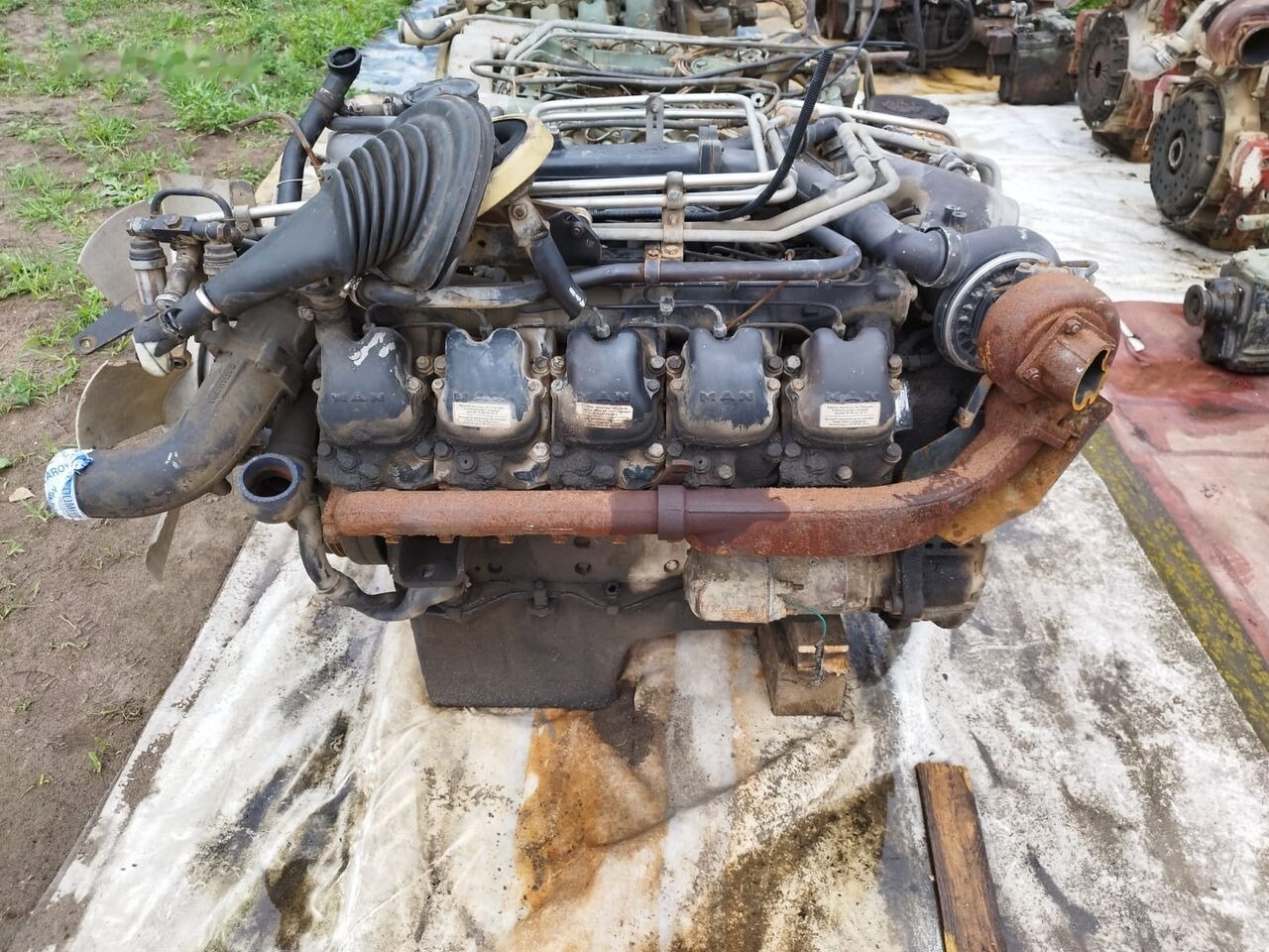 MAN D2840LF04 MAN F90 truck - Motor - Teherautó: 5 kép. MAN D2840LF04 MAN F90 truck - Motor - Teherautó: 5 kép.