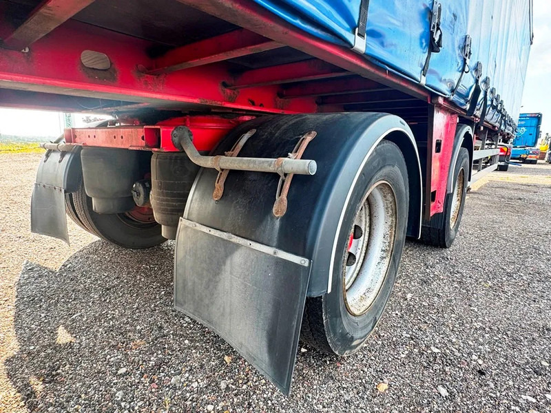 Félpótkocsi autószállító DANSON City Trailer Gardin with lift: 9 kép.