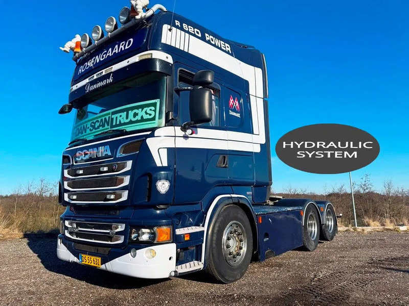 Scania R620-V8 Special Interior. hydr. system. Air / Air suspension - Nyergesvontató: 1 kép. Scania R620-V8 Special Interior. hydr. system. Air / Air suspension - Nyergesvontató: 1 kép.