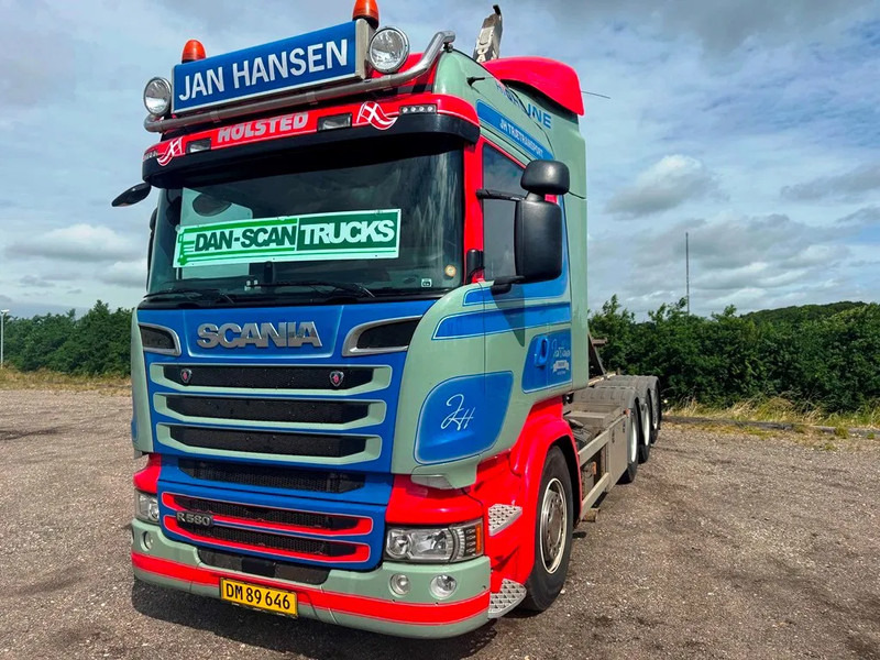 Scania R580 V8 hoglift. Air / Air suspension. - Horgos rakodó teherautó: 5 kép. Scania R580 V8 hoglift. Air / Air suspension. - Horgos rakodó teherautó: 5 kép.