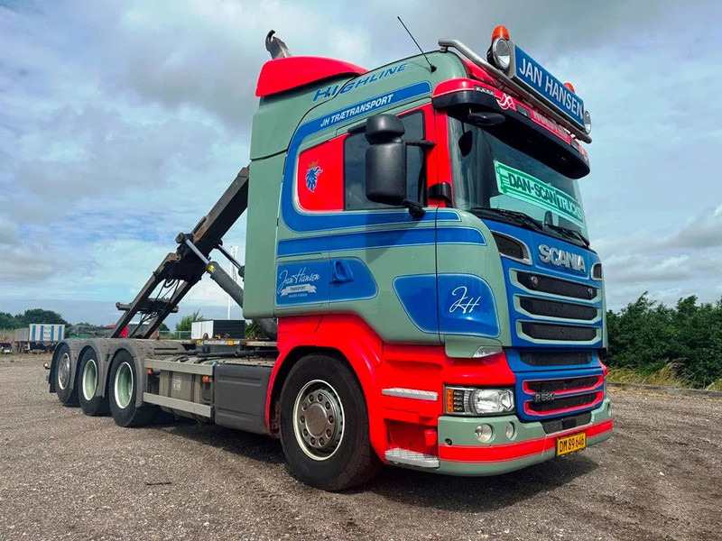 Scania R580 V8 hoglift. Air / Air suspension. - Horgos rakodó teherautó: 2 kép. Scania R580 V8 hoglift. Air / Air suspension. - Horgos rakodó teherautó: 2 kép.
