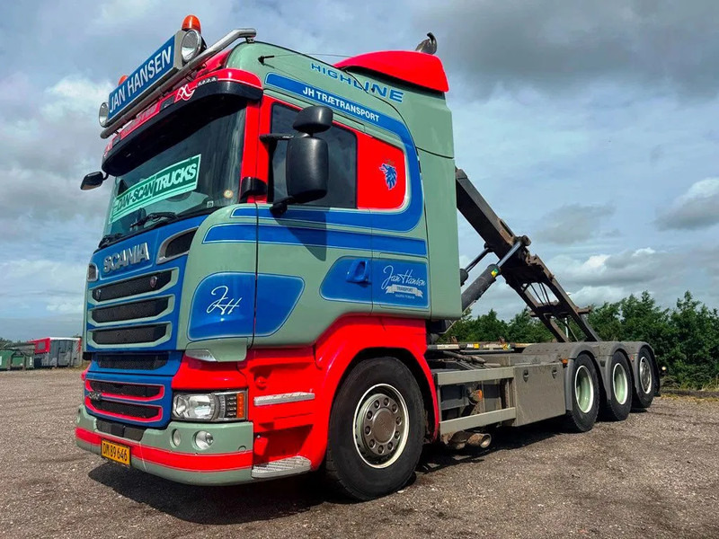 Scania R580 V8 hoglift. Air / Air suspension. - Horgos rakodó teherautó: 1 kép. Scania R580 V8 hoglift. Air / Air suspension. - Horgos rakodó teherautó: 1 kép.