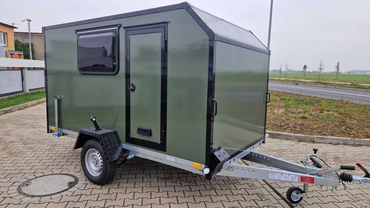 MiniCAMP do lasu na ryby minikempingowa przyczepa wyprawowa - Lakókocsi: 1 kép. MiniCAMP do lasu na ryby minikempingowa przyczepa wyprawowa - Lakókocsi: 1 kép.