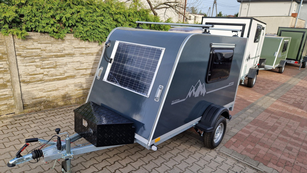 Minikemping Microcamp teardrop mała przyczepa wyprawowa - Lakókocsi: 4 kép. Minikemping Microcamp teardrop mała przyczepa wyprawowa - Lakókocsi: 4 kép.