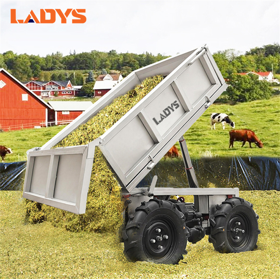 LADYS D-600 All-Terrain Four-Wheel Drive And Eight-Wheel Drive Transport Truck, Mountain Area Farm Orchard Greenhouse Construction Site Creeper Remote Control Electric Agricultural Transport Vehicle - ATV/ Quad: 3 kép. LADYS D-600 All-Terrain Four-Wheel Drive And Eight-Wheel Drive Transport Truck, Mountain Area Farm Orchard Greenhouse Construction Site Creeper Remote Control Electric Agricultural Transport Vehicle - ATV/ Quad: 3 kép.