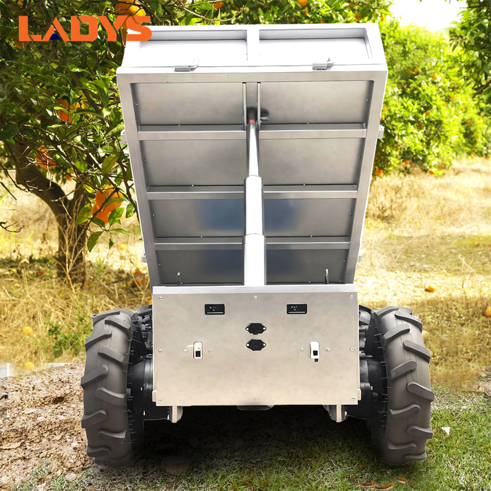 LADYS D-600 All-Terrain Four-Wheel Drive And Eight-Wheel Drive Transport Truck, Mountain Area Farm Orchard Greenhouse Construction Site Creeper Remote Control Electric Agricultural Transport Vehicle - ATV/ Quad: 2 kép. LADYS D-600 All-Terrain Four-Wheel Drive And Eight-Wheel Drive Transport Truck, Mountain Area Farm Orchard Greenhouse Construction Site Creeper Remote Control Electric Agricultural Transport Vehicle - ATV/ Quad: 2 kép.