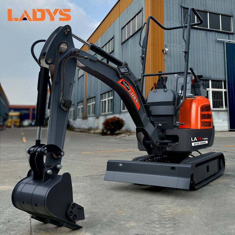 LADYS LA16Pro Mini Excavator CE Certification Kubota Engine(Factory Outlet) Mini Pelle Minibagger Minikoparka Miniexcavadora - Minikotró: 1 kép. LADYS LA16Pro Mini Excavator CE Certification Kubota Engine(Factory Outlet) Mini Pelle Minibagger Minikoparka Miniexcavadora - Minikotró: 1 kép.