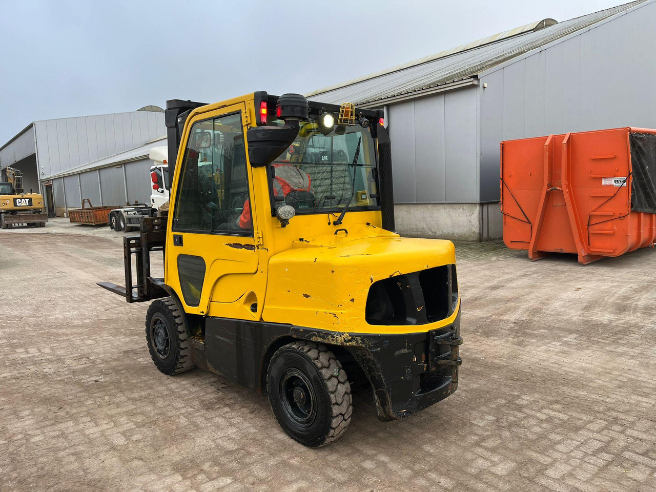Hyster H4.5 - Dízel targonca: 4 kép. Hyster H4.5 - Dízel targonca: 4 kép.