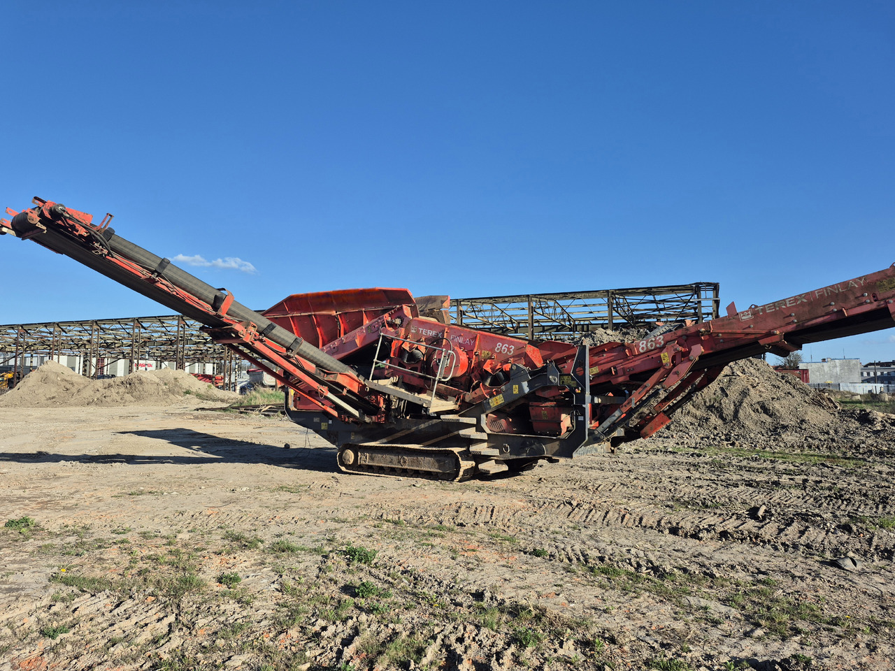 TEREX-FINLAY 863 - Osztályozó berendezés: 5 kép. TEREX-FINLAY 863 - Osztályozó berendezés: 5 kép.