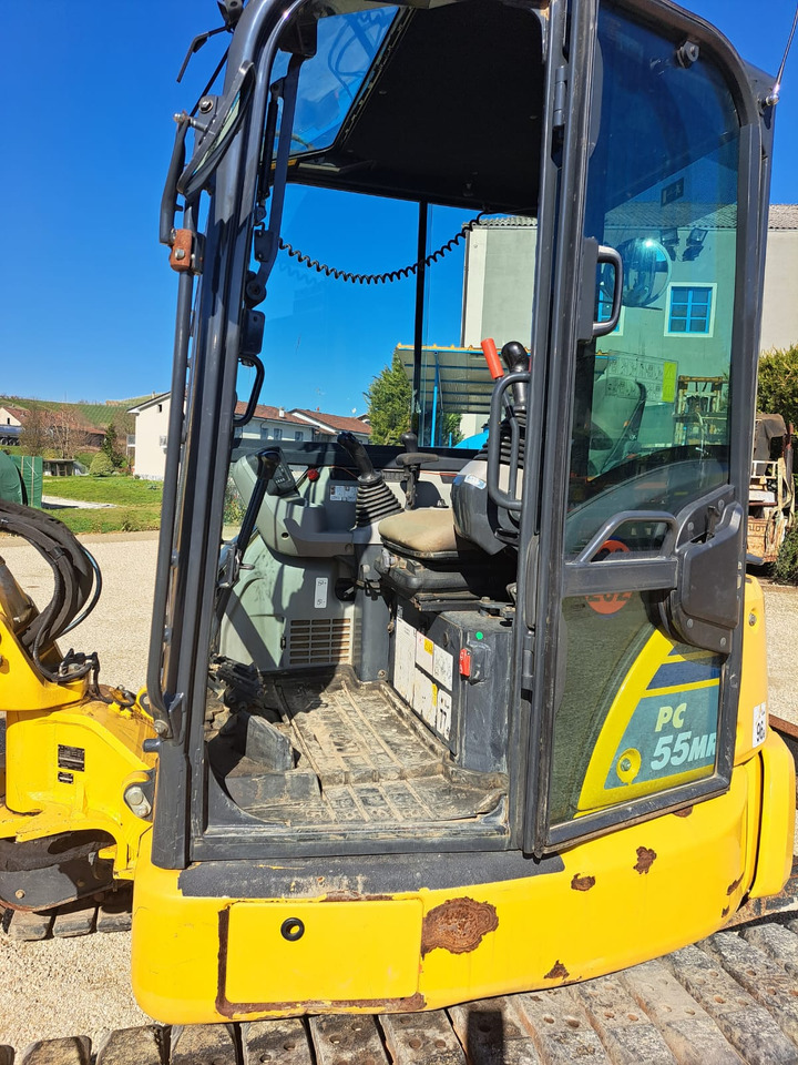 KOMATSU PC 55 MR - Minikotró: 5 kép. KOMATSU PC 55 MR - Minikotró: 5 kép.