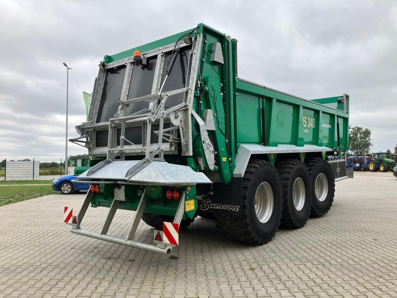 Samson US 340 WAAGE, AKTION - Szervestrágyaszóró: 3 kép. Samson US 340 WAAGE, AKTION - Szervestrágyaszóró: 3 kép.