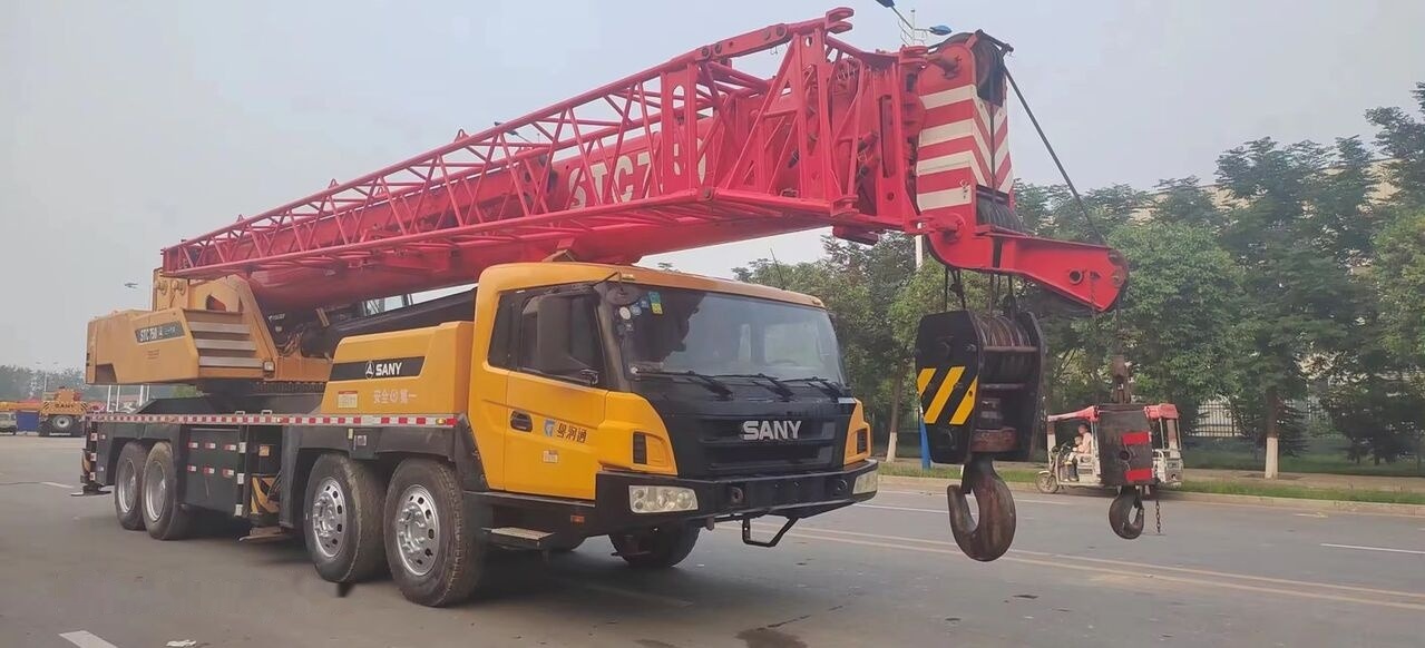 Palfinger Sany Factory Direct Sale of Used SANY 75 Ton High-Powerful Truck Cran - Autódaru: 4 kép. Palfinger Sany Factory Direct Sale of Used SANY 75 Ton High-Powerful Truck Cran - Autódaru: 4 kép.