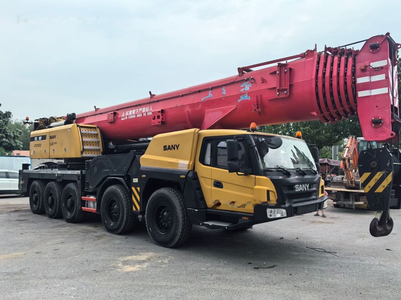 Palfinger Sany STC1000T STC800T 100T 100ton - Autódaru: 3 kép. Palfinger Sany STC1000T STC800T 100T 100ton - Autódaru: 3 kép.