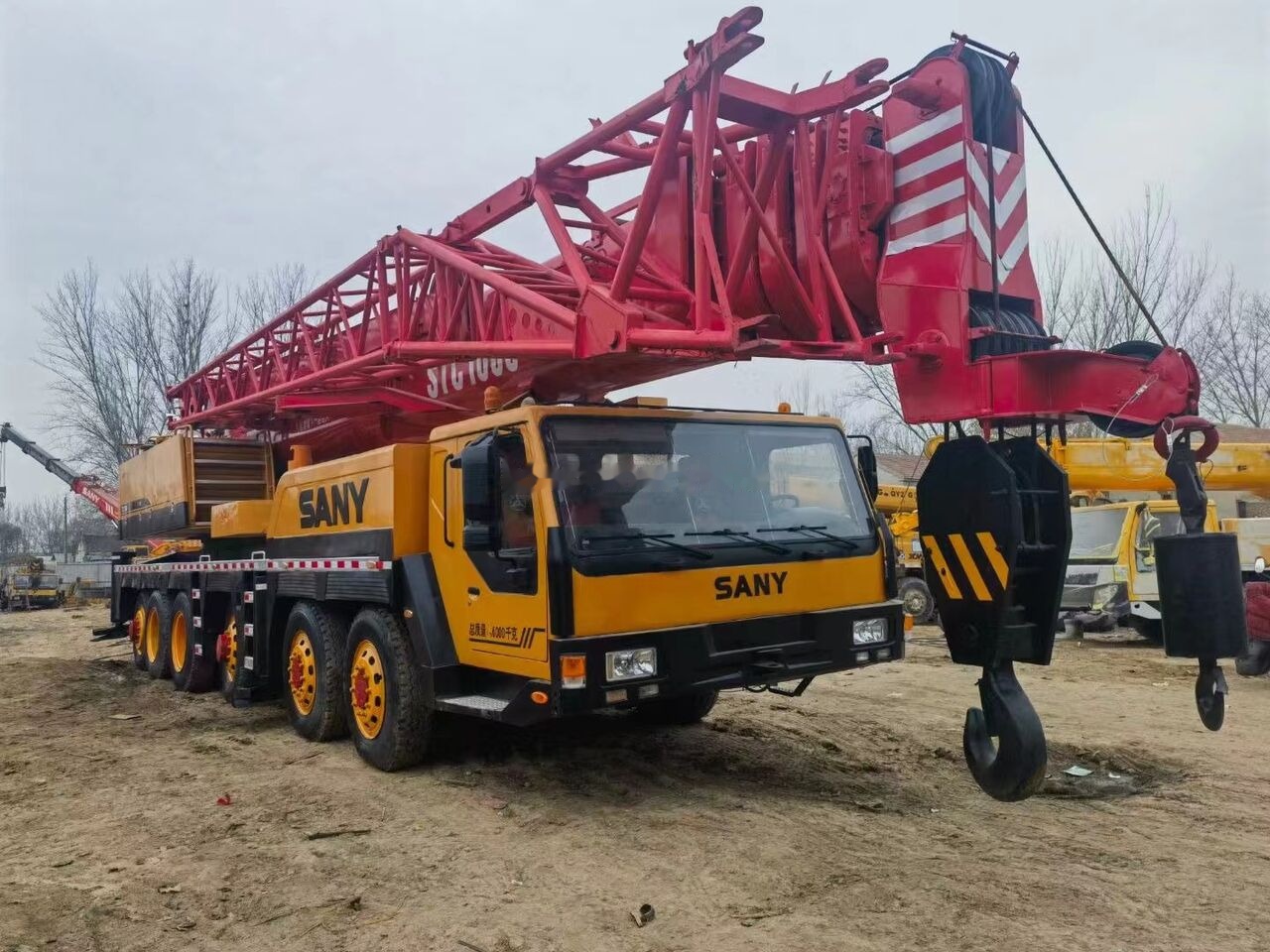 Sany STC500 STC750 STC800 STC1000 50/75/100ton truck crane - Autódaru: 2 kép. Sany STC500 STC750 STC800 STC1000 50/75/100ton truck crane - Autódaru: 2 kép.