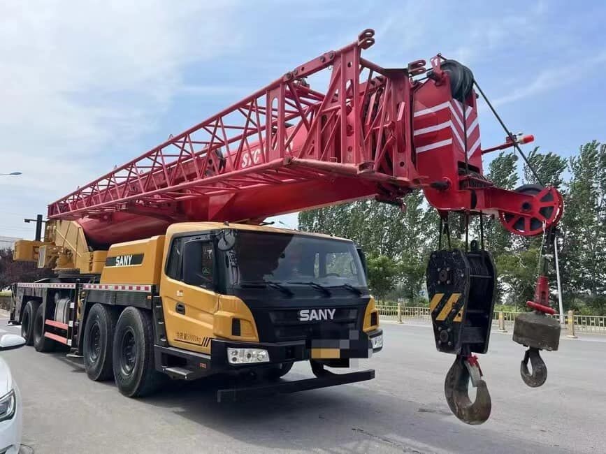 Sany Used Sany STC800 Original 80 Ton Mobile Truck Mounted Crane for - Autódaru: 2 kép. Sany Used Sany STC800 Original 80 Ton Mobile Truck Mounted Crane for - Autódaru: 2 kép.