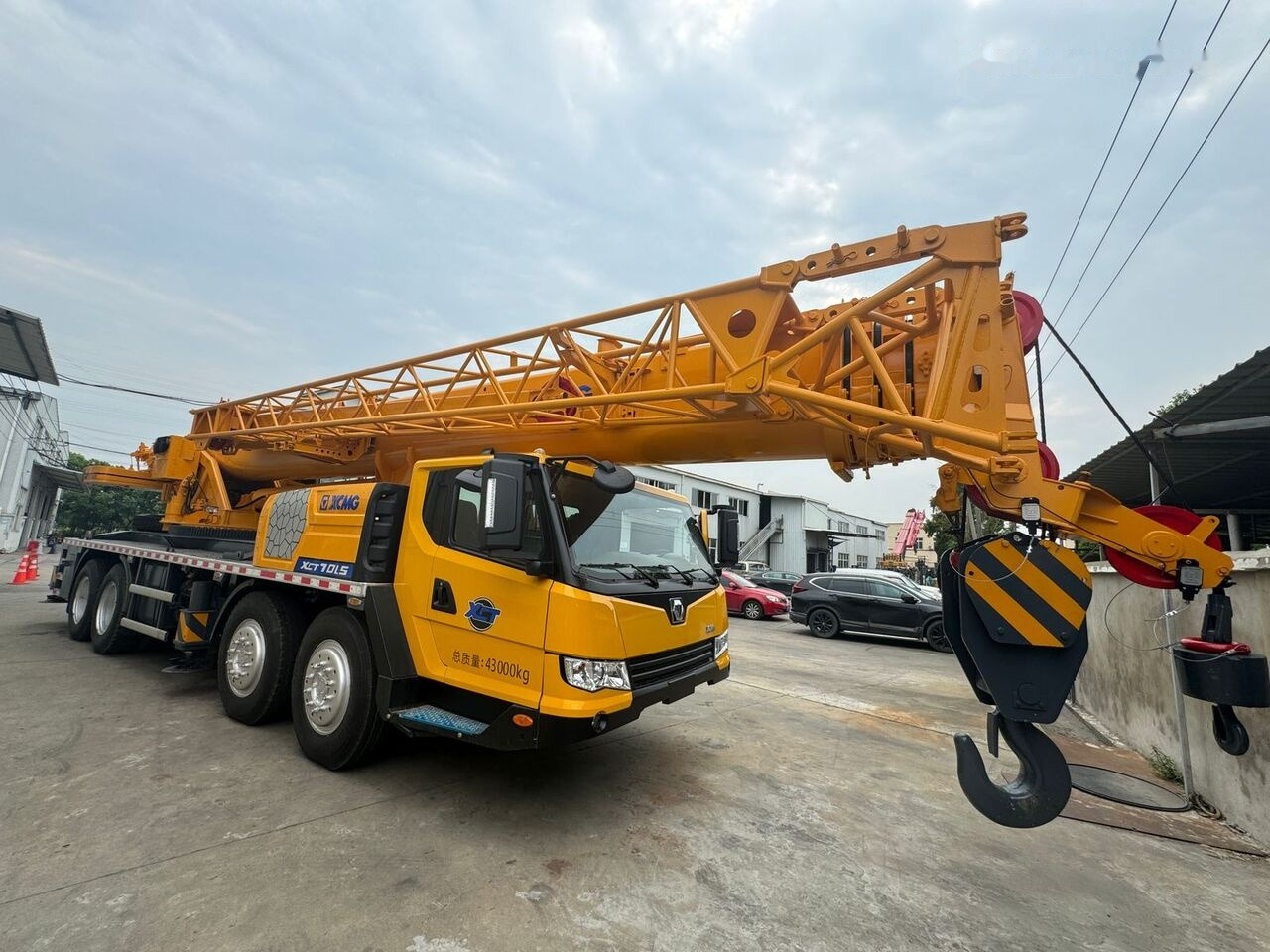 XCMG XCT70 70ton 80ton 90ton 100ton 130ton 160ton - Autódaru: 1 kép. XCMG XCT70 70ton 80ton 90ton 100ton 130ton 160ton - Autódaru: 1 kép.