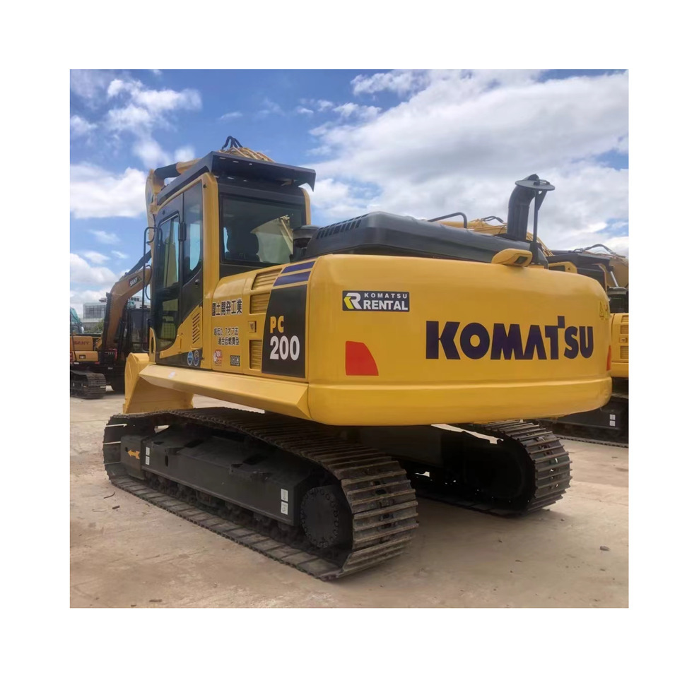 Lánctalpas kotró Komatsu PC200-8 Excavator: 6 kép.