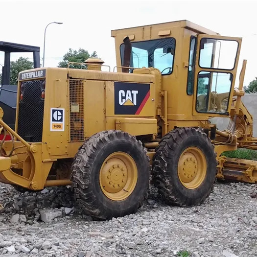 Used Cheap Japan Cat 140G Grader Caterpillar 14g 140k 140h 140g 12g 120h Motor Grader - Gréder: 1 kép. Used Cheap Japan Cat 140G Grader Caterpillar 14g 140k 140h 140g 12g 120h Motor Grader - Gréder: 1 kép.