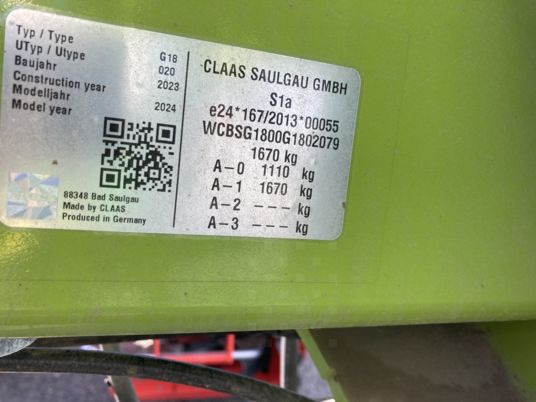 Claas LINER 1800 TWIN - Szénaforgató: 3 kép. Claas LINER 1800 TWIN - Szénaforgató: 3 kép.