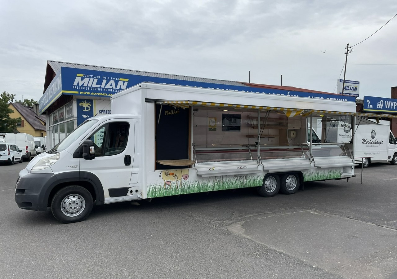 Fiat Ducato Autosklep wędlin Gastronomiczny Food Truck Foodtruck Sklep BORCO 201 - Büféautó: 1 kép. Fiat Ducato Autosklep wędlin Gastronomiczny Food Truck Foodtruck Sklep BORCO 201 - Büféautó: 1 kép.