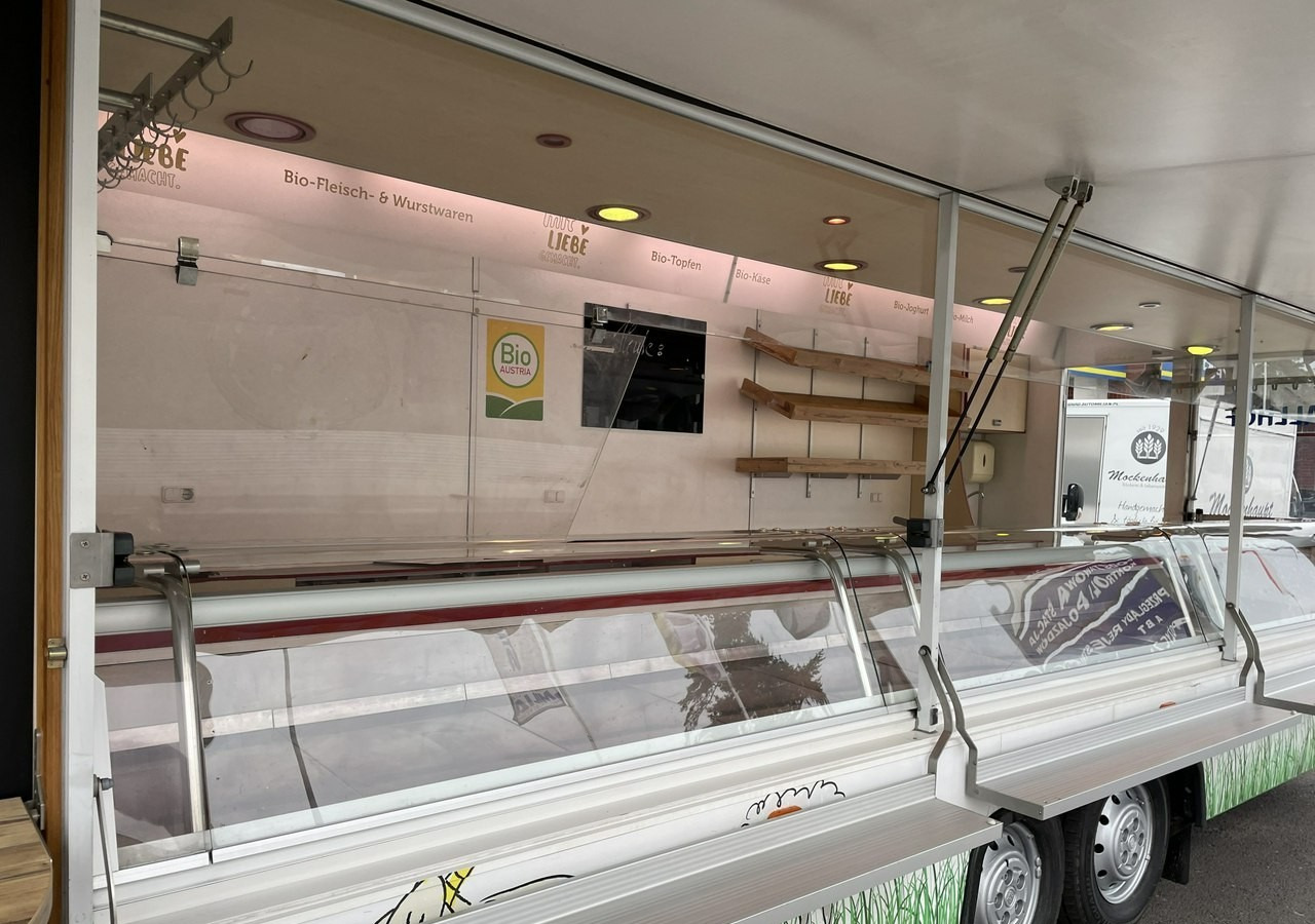 Fiat Ducato Autosklep wędlin Gastronomiczny Food Truck Foodtruck Sklep BORCO 201 - Büféautó: 3 kép. Fiat Ducato Autosklep wędlin Gastronomiczny Food Truck Foodtruck Sklep BORCO 201 - Büféautó: 3 kép.