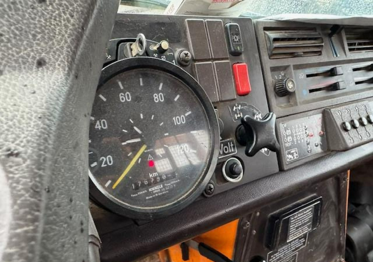 Platós teherautó, Többcélú/ Speciális jármű Inna Inny Unimog 4X4 Kosiarka bijakowa teleskopowa posypywarka pług odśnieżark: 22 kép.