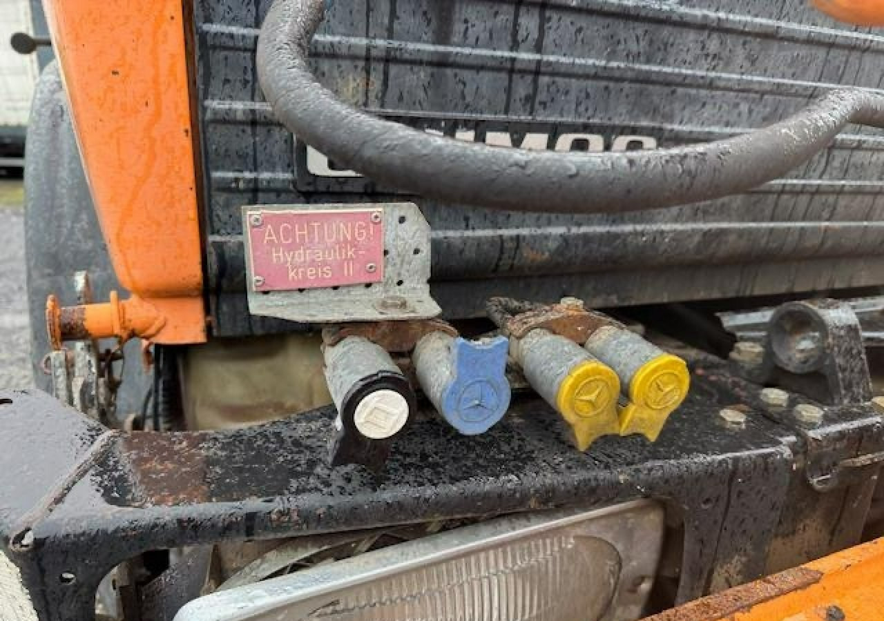 Platós teherautó, Többcélú/ Speciális jármű Inna Inny Unimog 4X4 Kosiarka bijakowa teleskopowa posypywarka pług odśnieżark: 16 kép.