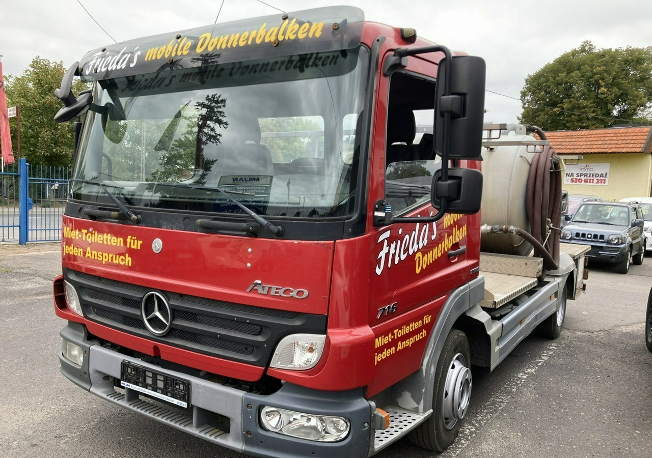 Mercedes-Benz Atego Atego716 Toitoi dowywozu WC Asanizacyjny Wuko Kanalizacja Toi Toi 20 - Szippantós autó: 4 kép. Mercedes-Benz Atego Atego716 Toitoi dowywozu WC Asanizacyjny Wuko Kanalizacja Toi Toi 20 - Szippantós autó: 4 kép.