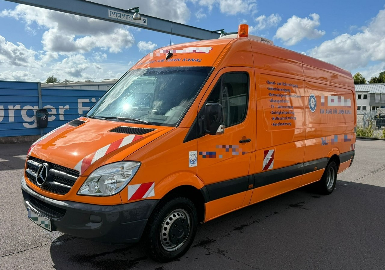 Mercedes-Benz Sprinter Sprinter Kanalizacja inspekcja kanałów wuko asenizacyjny Kamero wóz - Többcélú/ Speciális jármű, Furgon: 1 kép. Mercedes-Benz Sprinter Sprinter Kanalizacja inspekcja kanałów wuko asenizacyjny Kamero wóz - Többcélú/ Speciális jármű, Furgon: 1 kép.