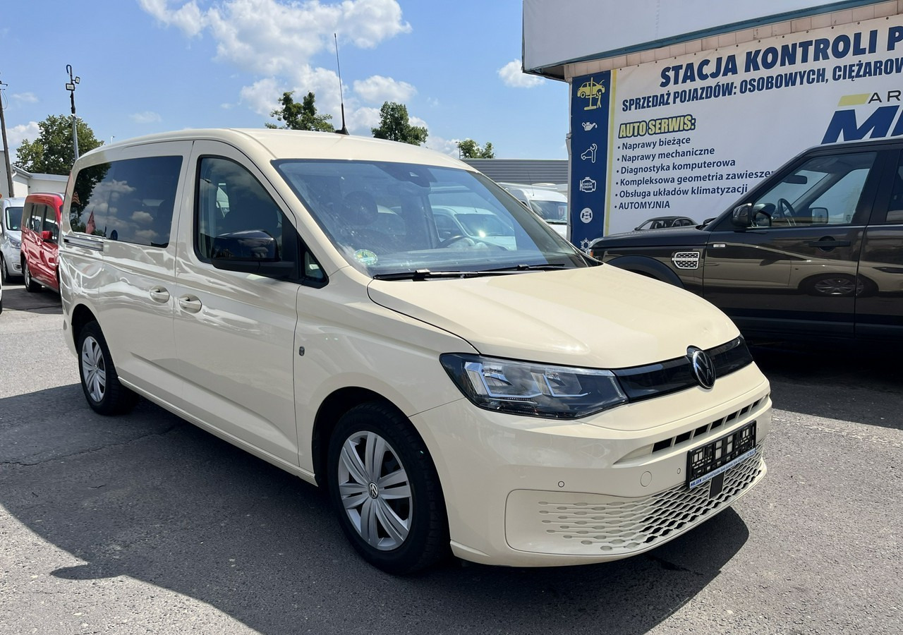 Volkswagen Caddy III Caddy Maxi 2.0-122KM Automat Navi 7-osob Fvat 23% Model 2022 - Autó: 2 kép. Volkswagen Caddy III Caddy Maxi 2.0-122KM Automat Navi 7-osob Fvat 23% Model 2022 - Autó: 2 kép.