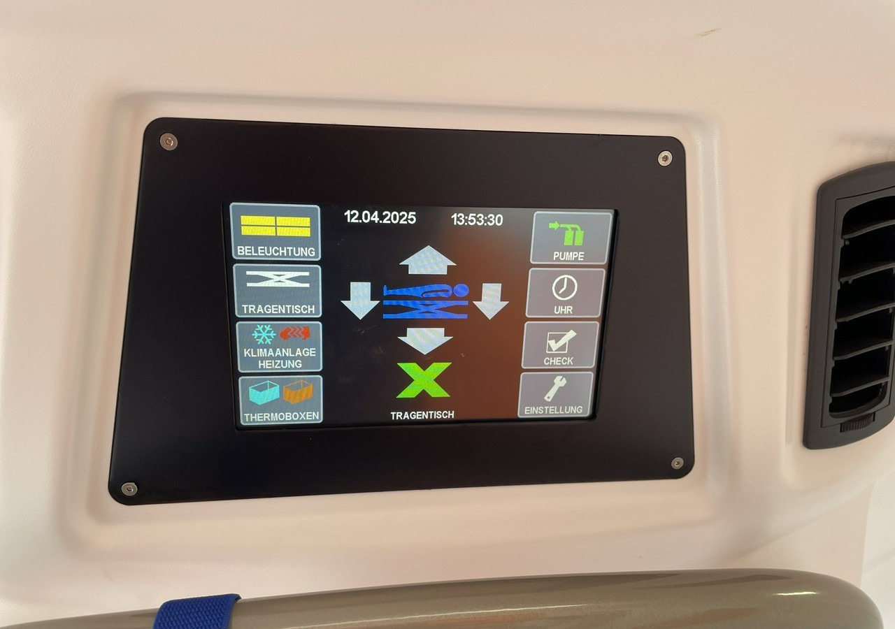 Mentőautó Volkswagen Crafter Crafter 2.0-163KM Karetka Ambulans Wyposażony Model 2016: 17 kép.