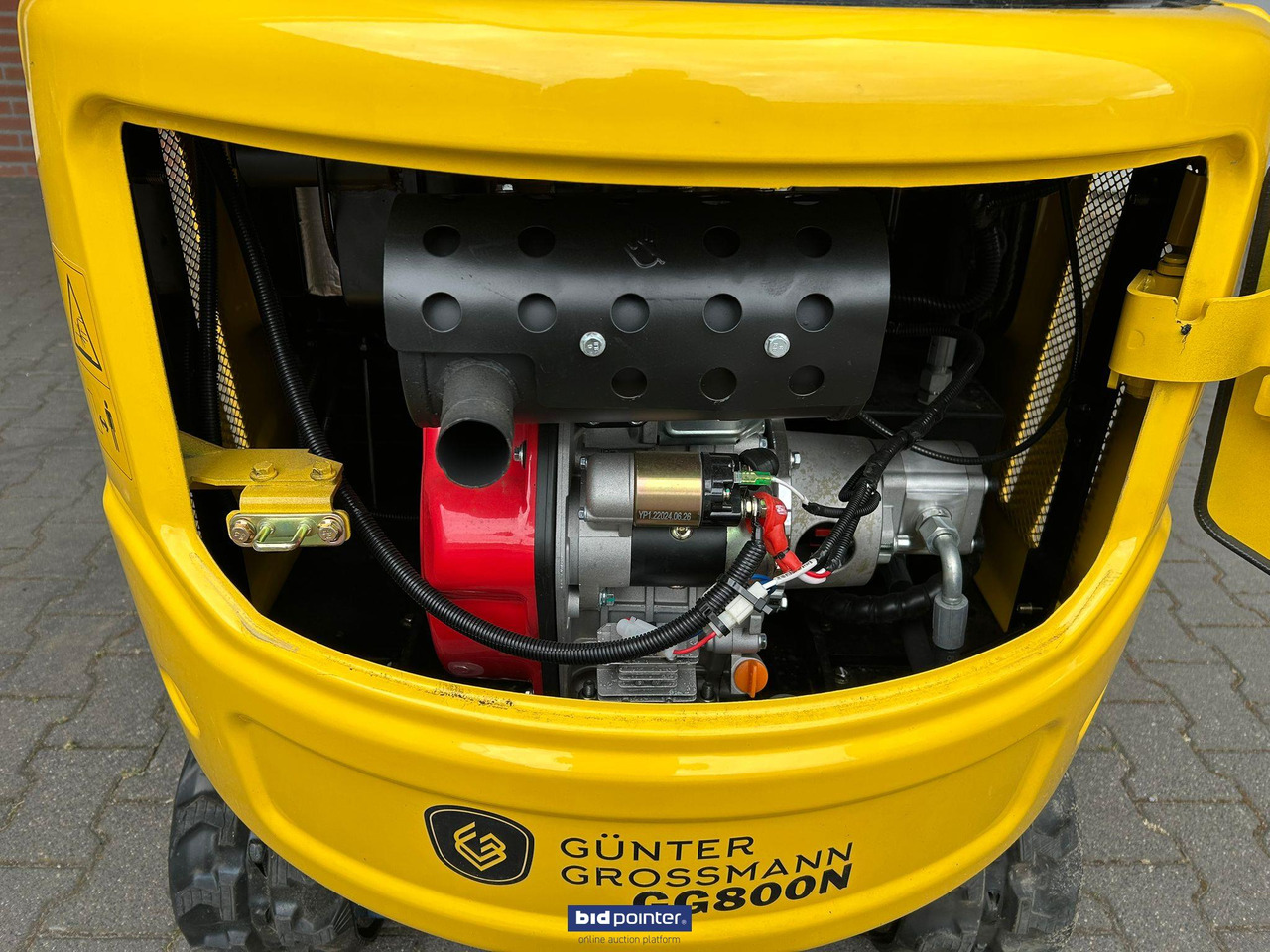GG800NZ Mini Excavator - Minikotró: 4 kép. GG800NZ Mini Excavator - Minikotró: 4 kép.