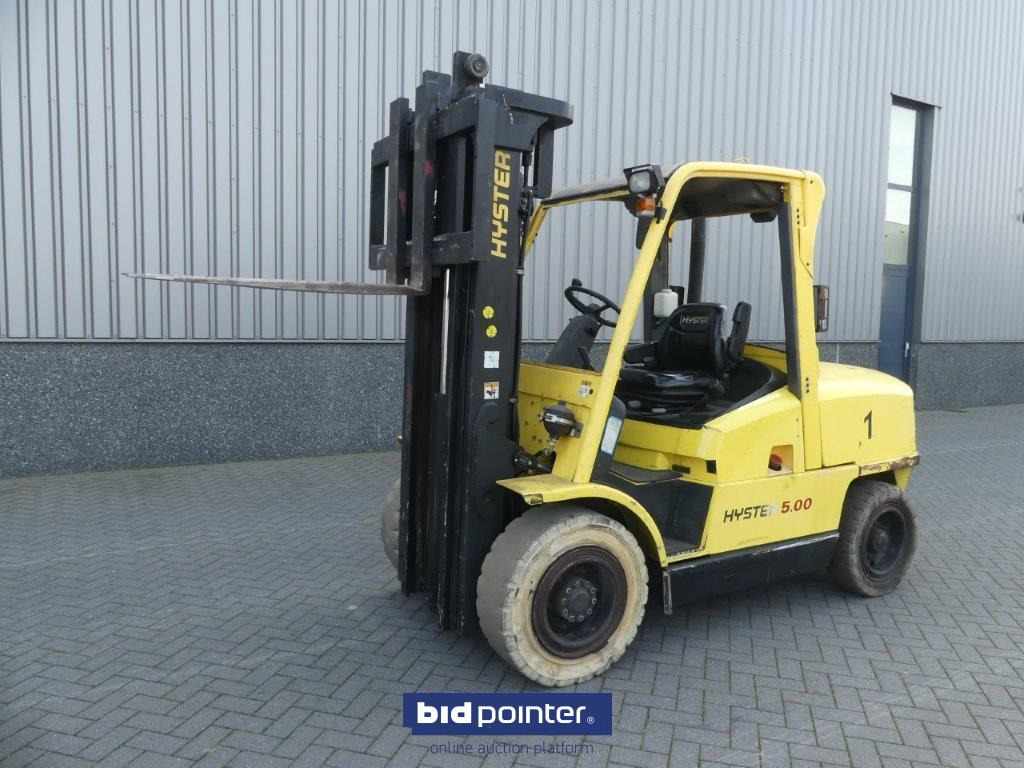 Hyster H5.00x Year 2001 - Dízel targonca: 1 kép. Hyster H5.00x Year 2001 - Dízel targonca: 1 kép.