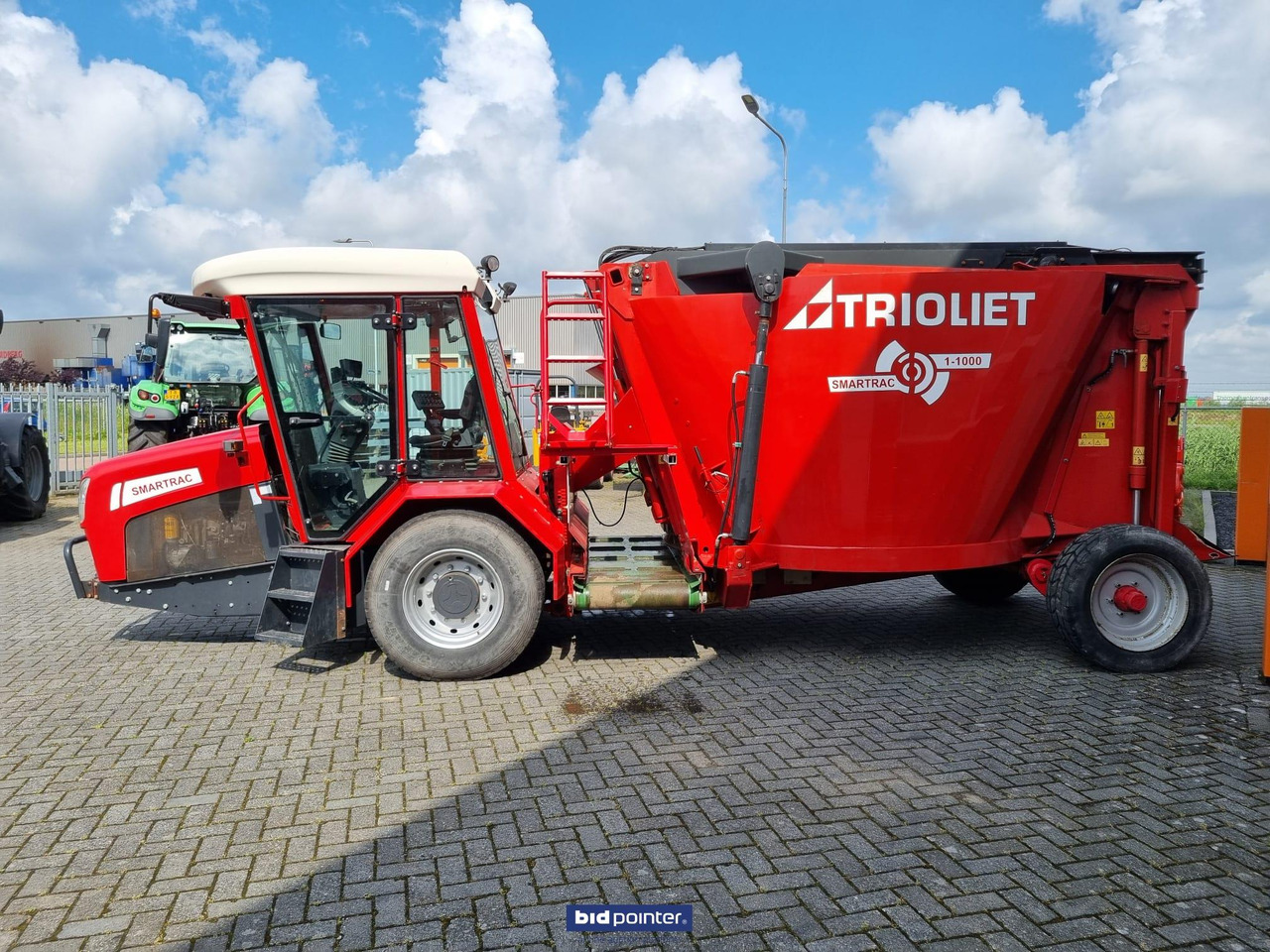 Trioliet Smarttrac 1-1000 - Etetőkocsi: 5 kép. Trioliet Smarttrac 1-1000 - Etetőkocsi: 5 kép.
