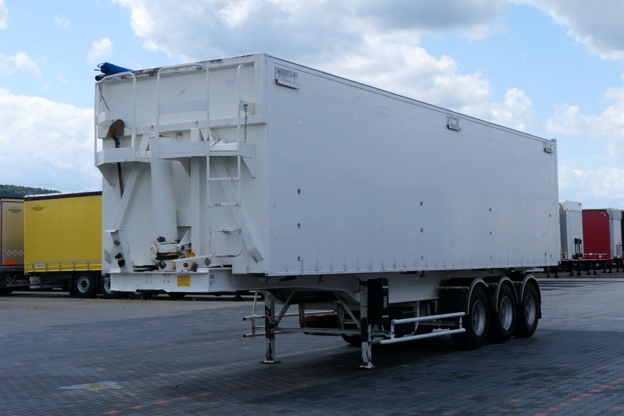 Benalu TRAILOR / TIPPER 63 M3/WHOLE ALUMINIUM/ - Félpótkocsi billenőplatós: 2 kép. Benalu TRAILOR / TIPPER 63 M3/WHOLE ALUMINIUM/ - Félpótkocsi billenőplatós: 2 kép.