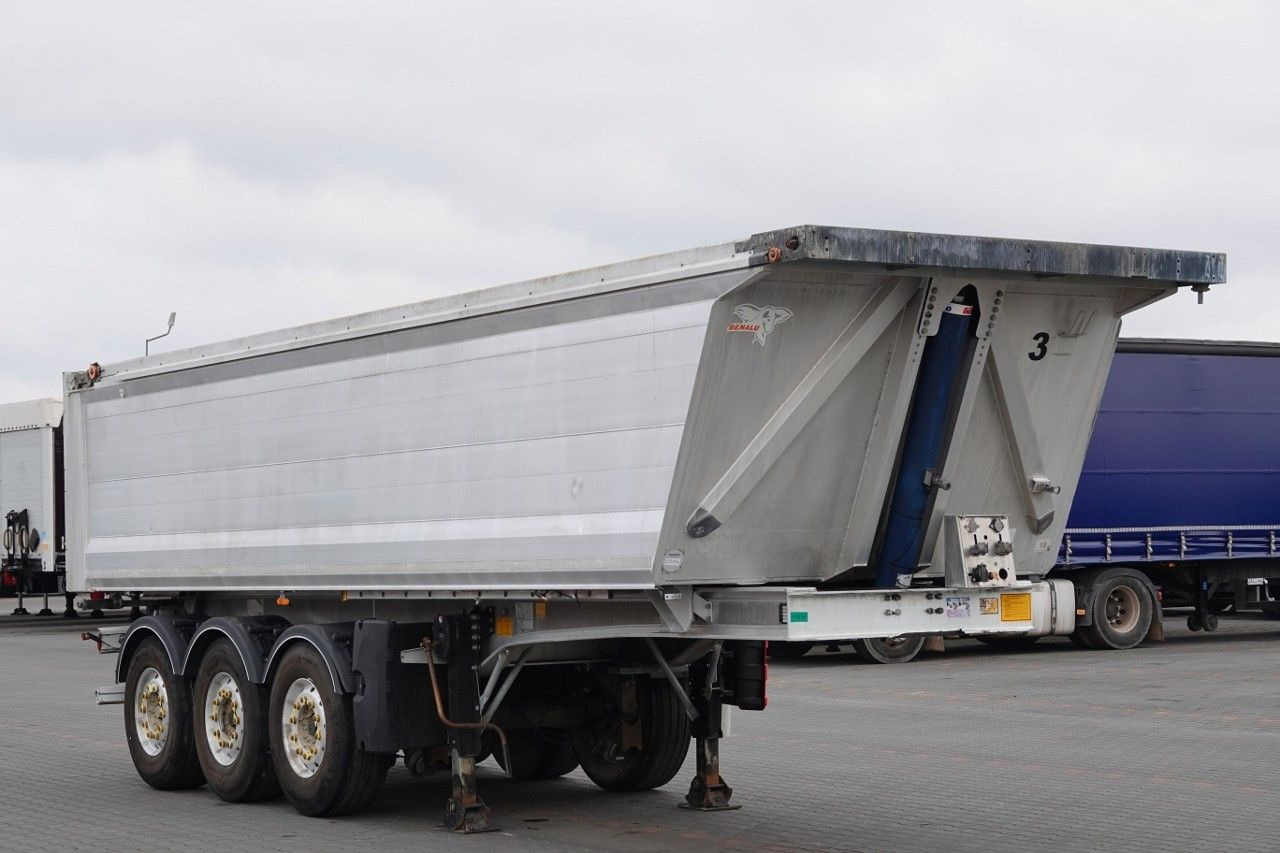 Benalu WYWROTKA / 25 m3 / ALUMINIOWA / OŚ PODNOSZONA / - Félpótkocsi billenőplatós: 4 kép. Benalu WYWROTKA / 25 m3 / ALUMINIOWA / OŚ PODNOSZONA / - Félpótkocsi billenőplatós: 4 kép.