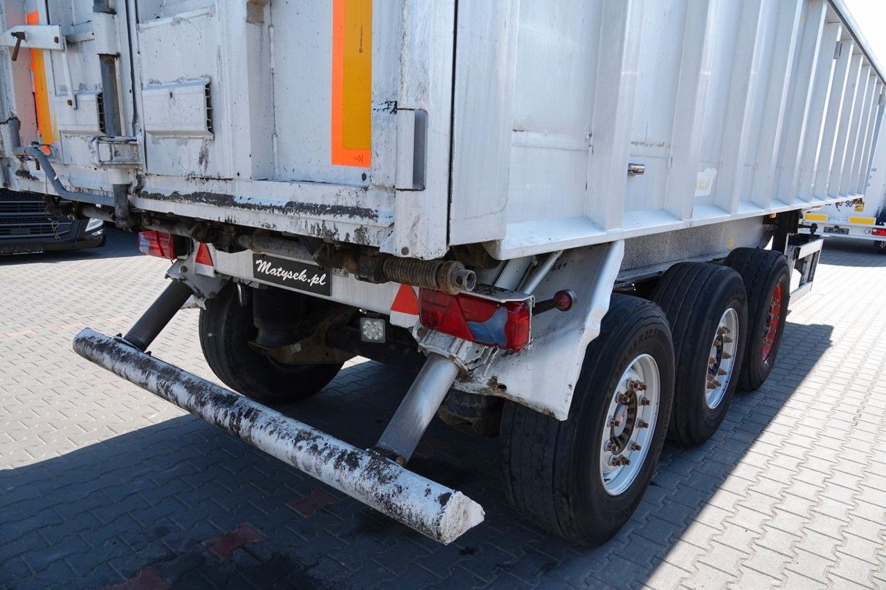Félpótkocsi billenőplatós Benalu WYWROTKA / 25 m3 / ALUMINIOWA  /  SAF / SPROWADZ: 10 kép.