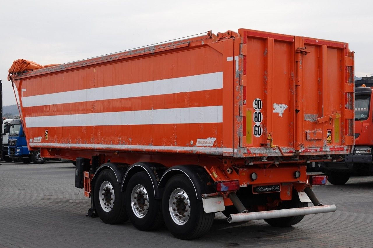Benalu WYWROTKA 33 m3 / KLAPO-DRZWI / WAGA: 5500 KG / A - Félpótkocsi billenőplatós: 5 kép. Benalu WYWROTKA 33 m3 / KLAPO-DRZWI / WAGA: 5500 KG / A - Félpótkocsi billenőplatós: 5 kép.