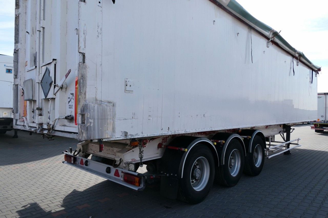 Félpótkocsi billenőplatós Benalu WYWROTKA ALUMINIOWA / 75 M3 / KLAPO-DRZWI: 14 kép.
