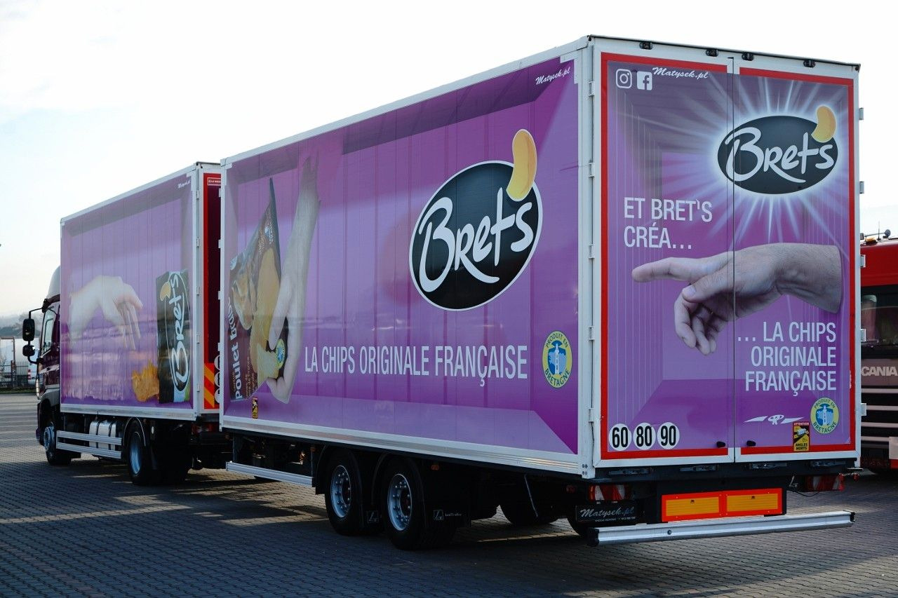 DAF CF 450 / ZESTAW TANDEM / KONTENER / 120 M3 / PR - Dobozos felépítményű teherautó: 2 kép. DAF CF 450 / ZESTAW TANDEM / KONTENER / 120 M3 / PR - Dobozos felépítményű teherautó: 2 kép.