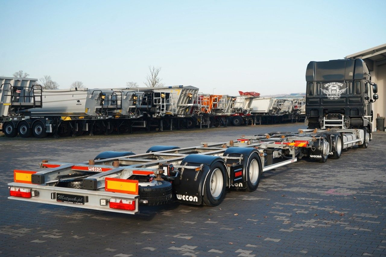 DAF XF 480 / BDF / 6X2 / ZESTAW TANDEM / SSC / I-PAR - Cserefelépítményes teherautó: 3 kép. DAF XF 480 / BDF / 6X2 / ZESTAW TANDEM / SSC / I-PAR - Cserefelépítményes teherautó: 3 kép.