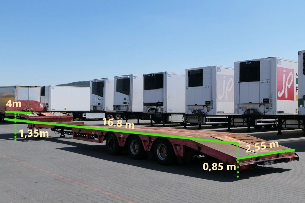 Faymonville STN-3A / NACZEPA LAWETA / NISKOPODWOZIE / ROZCIĄ Faymonville STN-3A / NACZEPA LAWETA / NISKOPODWOZIE / ROZCIĄ - Félpótkocsi mélybölcsős: 2 kép. Faymonville STN-3A / NACZEPA LAWETA / NISKOPODWOZIE / ROZCIĄ Faymonville STN-3A / NACZEPA LAWETA / NISKOPODWOZIE / ROZCIĄ - Félpótkocsi mélybölcsős: 2 kép.