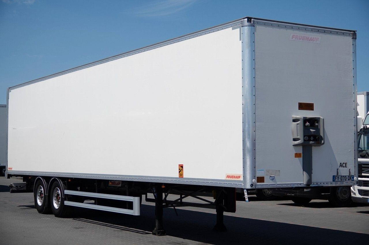 Frühauf KONTENER / KOFFER / 2 OSIE / SAF / 2021 ROK / B - Félpótkocsi hűtős: 1 kép. Frühauf KONTENER / KOFFER / 2 OSIE / SAF / 2021 ROK / B - Félpótkocsi hűtős: 1 kép.