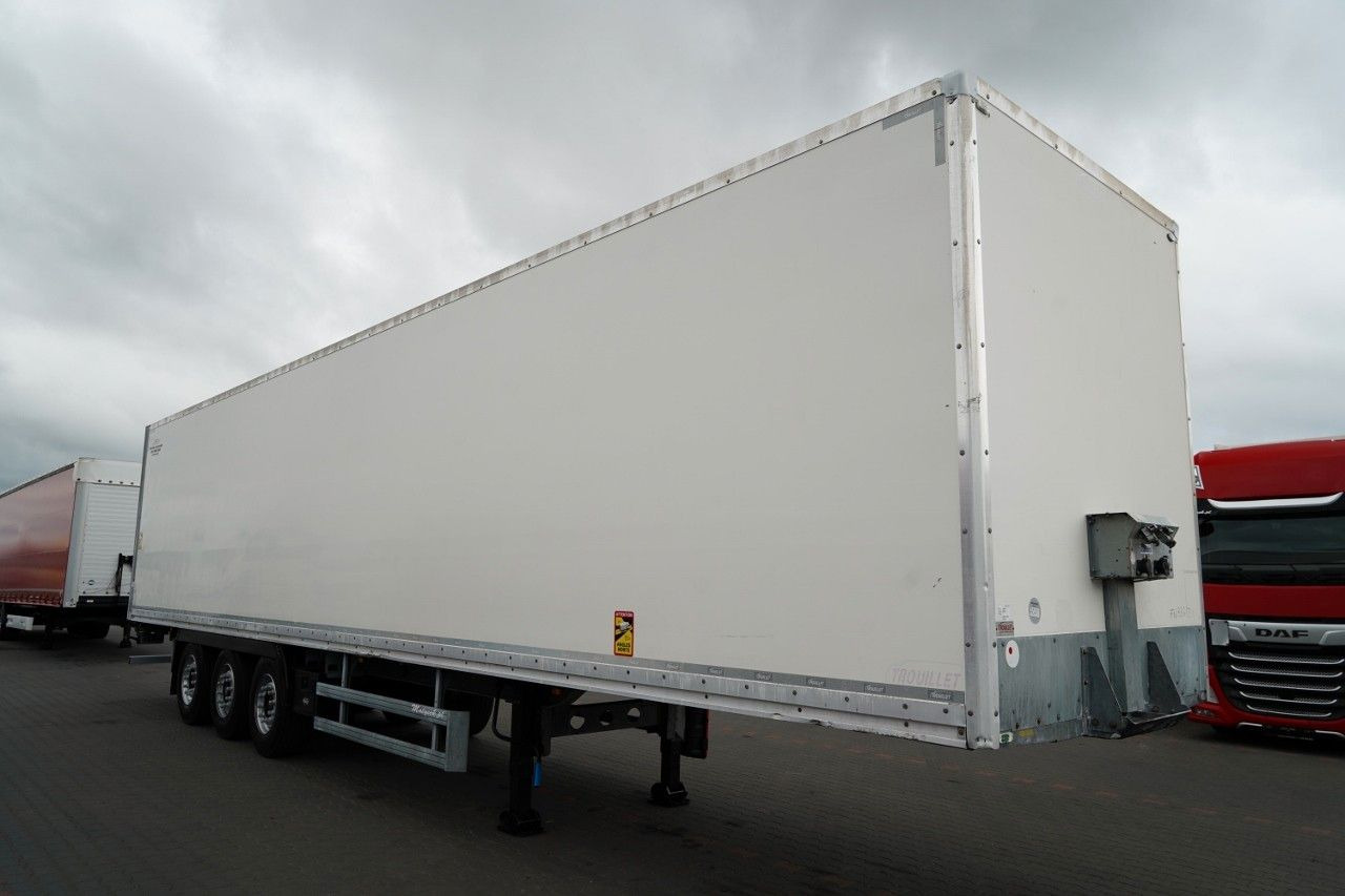 Frühauf TROUILLET / KONTENER / KOFFER / DWIE OSIE PODNO - Félpótkocsi hűtős: 4 kép. Frühauf TROUILLET / KONTENER / KOFFER / DWIE OSIE PODNO - Félpótkocsi hűtős: 4 kép.