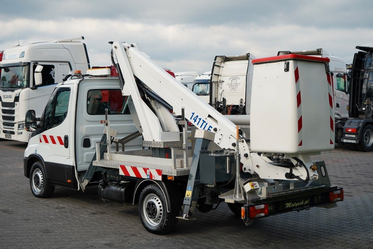 Iveco DAILY 35-140 / ZWYŻKA / PODNOŚNIK KOSZOWY FRANCE - Emelőkosaras teherautó: 5 kép. Iveco DAILY 35-140 / ZWYŻKA / PODNOŚNIK KOSZOWY FRANCE - Emelőkosaras teherautó: 5 kép.
