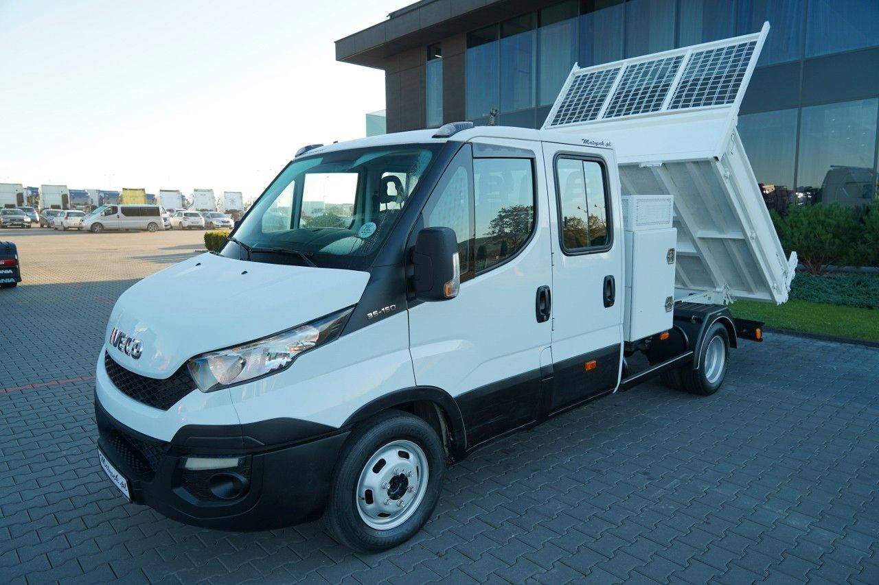 Iveco DAILY 35-150 / BRYGADOWKA / WYWROTKA 2.4 M / BL - Billenőplatós kisteherautó, Duplakabinos kisteherautó: 2 kép. Iveco DAILY 35-150 / BRYGADOWKA / WYWROTKA 2.4 M / BL - Billenőplatós kisteherautó, Duplakabinos kisteherautó: 2 kép.